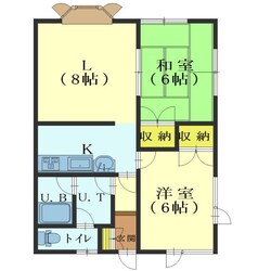 ハイツユウの物件間取画像